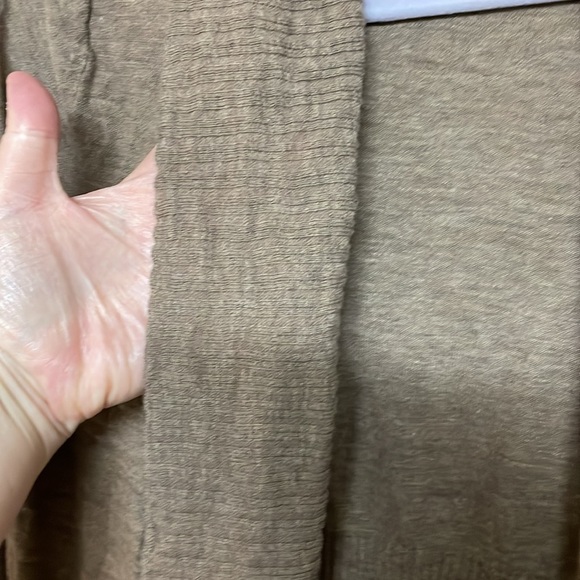 Banana Republic size Small Mocha Color Open Front Cardigan Sweater with Pockets - Picture 9 of 11